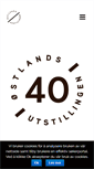 Mobile Screenshot of ostlandsutstillingen.no